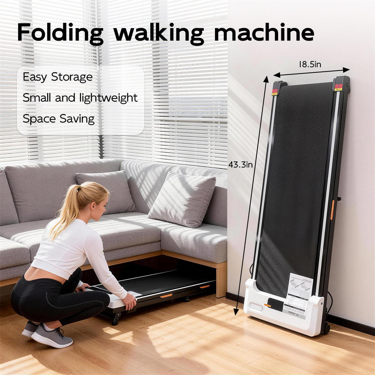 Redefining Home Fitness: The TKW Treadmill – Unfold Your Workout, Reclaim Your Space