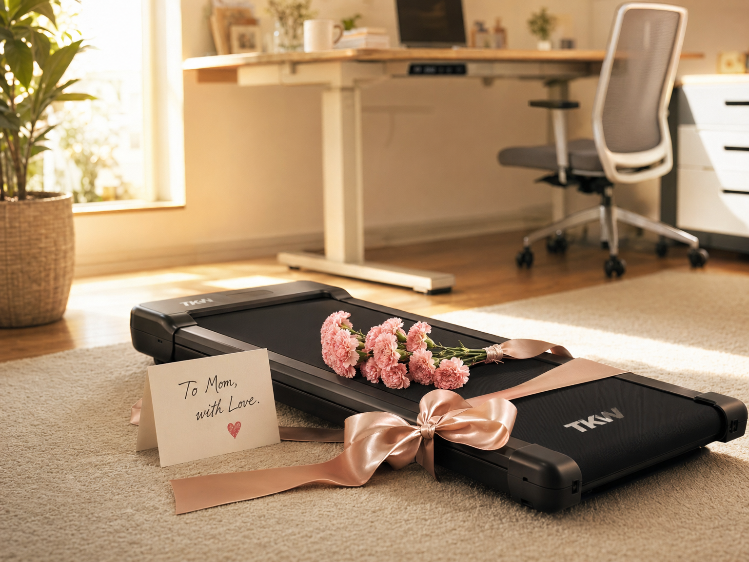 Best Mother's Day Gift: Walking Pad Under Desk She'll Love