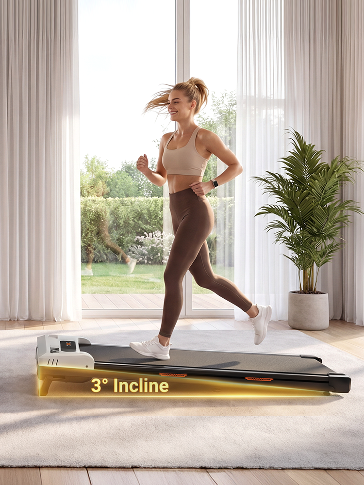 TKW 4W Smart Walking Treadmill — Quiet & Foldable