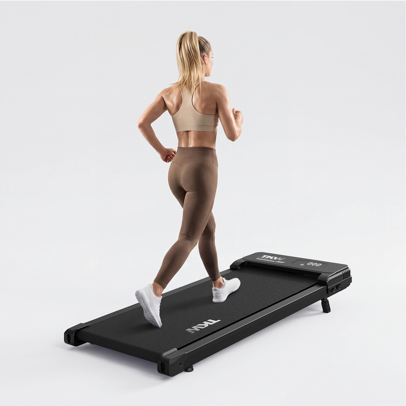 TKW 100CWL Walking Pad — 4-Speed Vibration + 3° Incline
