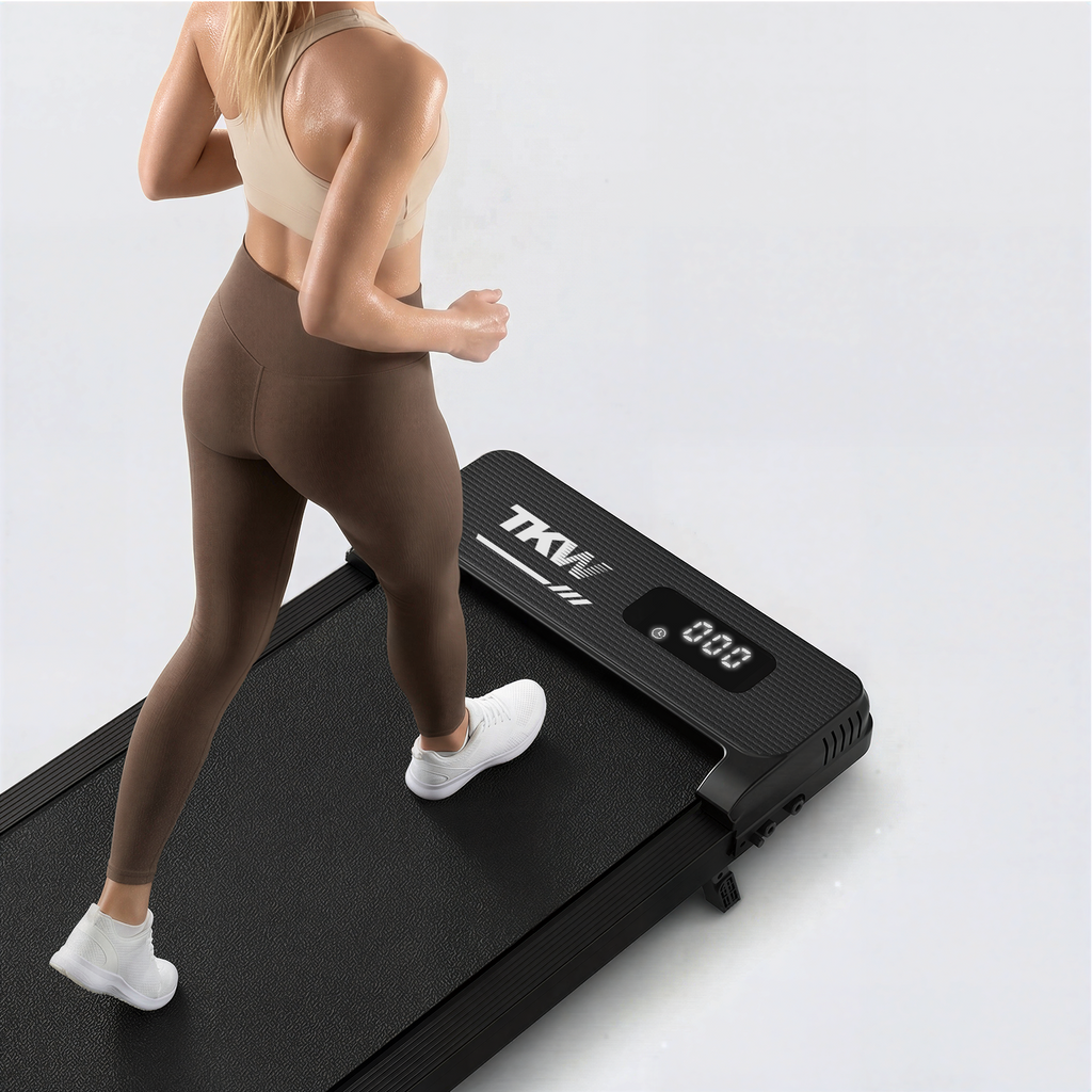 TKW 100CWL Walking Pad — 4-Speed Vibration + 3° Incline