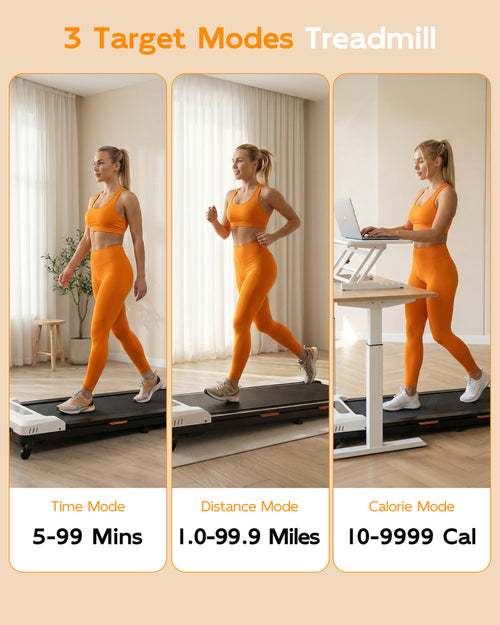 TKW Walking Pad Treadmill with Incline, 3 in 1 Under Desk Walking Pad, 200 lbs Capacity Portable walk pad for Home Small Space, walkingpad treadmill, Black/White