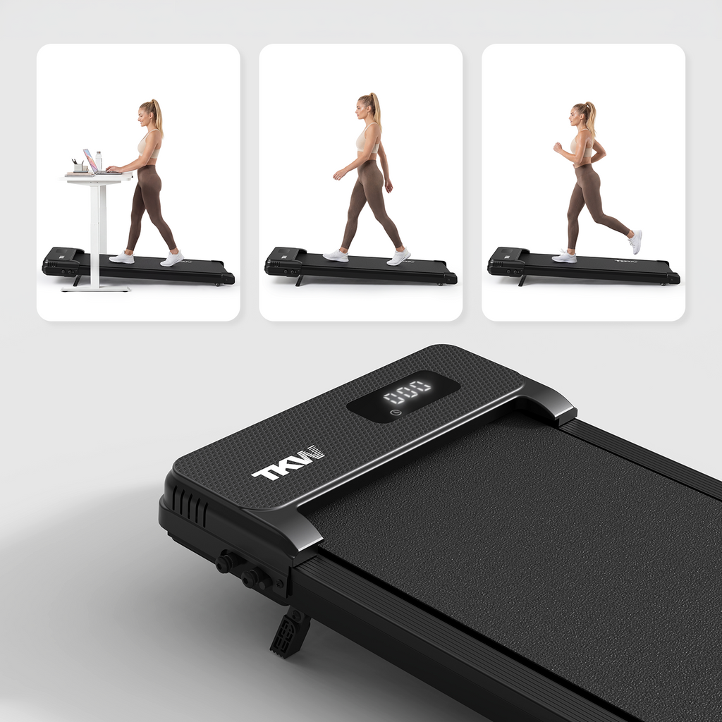 TKW 100CW Walking Pad — 3-Level Incline