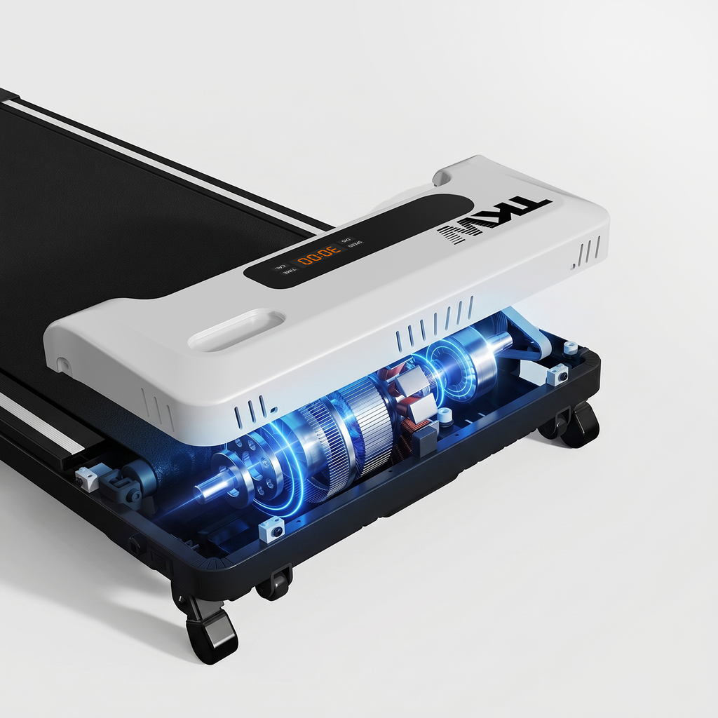 TKW 4W Smart Walking Treadmill — Quiet & Foldable