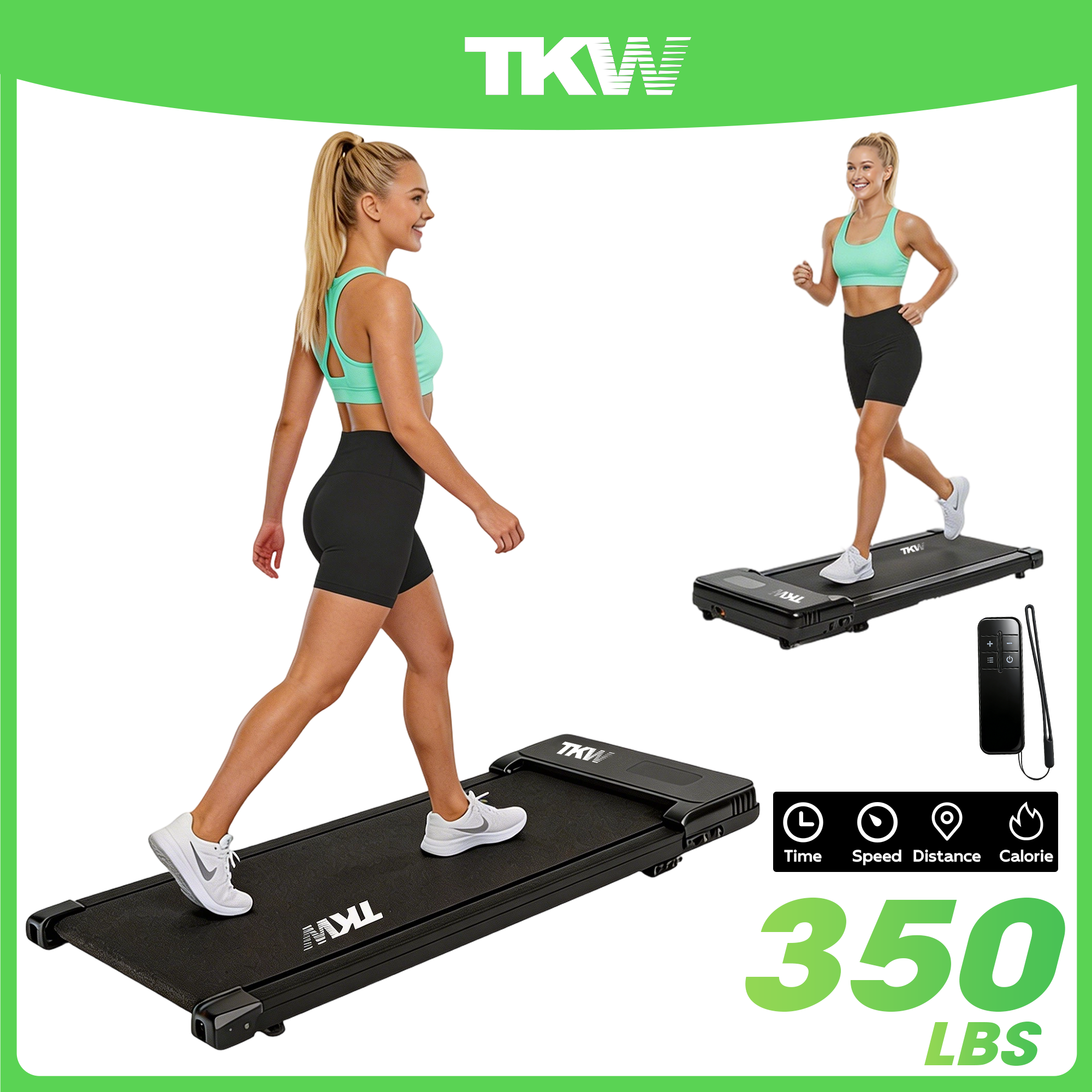TKW 100-1CWL Walking Pad — Under-Desk Pro