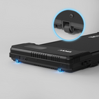TKW 100CW/CWL/CWFL Black Walking Pad — 3-in-1 Design | 3-Level Incline & 2.5HP Motor