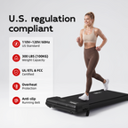 TKW 100CWL Walking Pad — 4-Speed Vibration + 3° Incline
