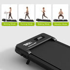 TKW 100CW/CWL/CWFL Black Walking Pad — 3-in-1 Design | 3-Level Incline & 2.5HP Motor