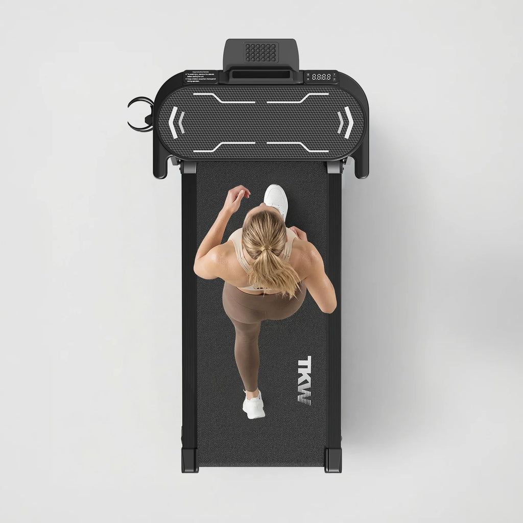 TKW 100CW/CWL/CWFL Black Walking Pad — 3-in-1 Design | 3-Level Incline & 2.5HP Motor