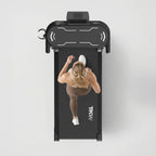 TKW 100CW/CWL/CWFL Black Walking Pad — 3-in-1 Design | 3-Level Incline & 2.5HP Motor